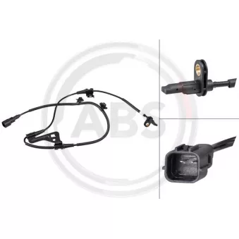 Capteur, vitesse de roue A.B.S. 32297