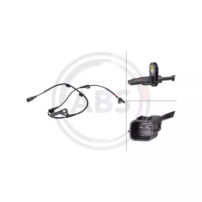 Capteur, vitesse de roue A.B.S. 32298