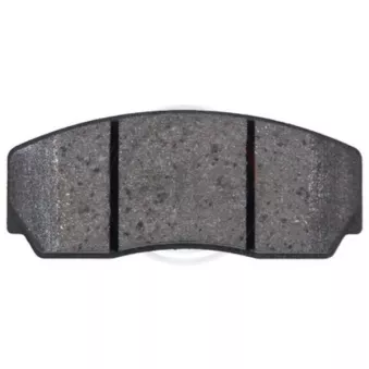 Jeu de 4 plaquettes de frein avant A.B.S. 35059