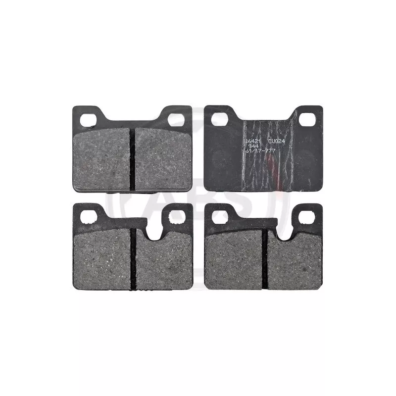 Jeu de 4 plaquettes de frein arrière A.B.S. 36421