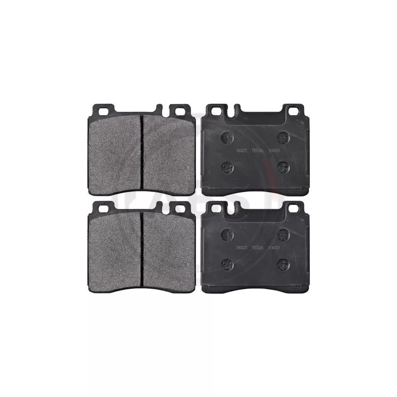 Jeu de 4 plaquettes de frein avant A.B.S. 36825