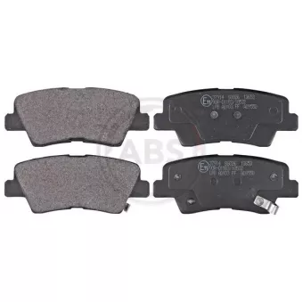 Jeu de 4 plaquettes de frein arrière A.B.S. 37914