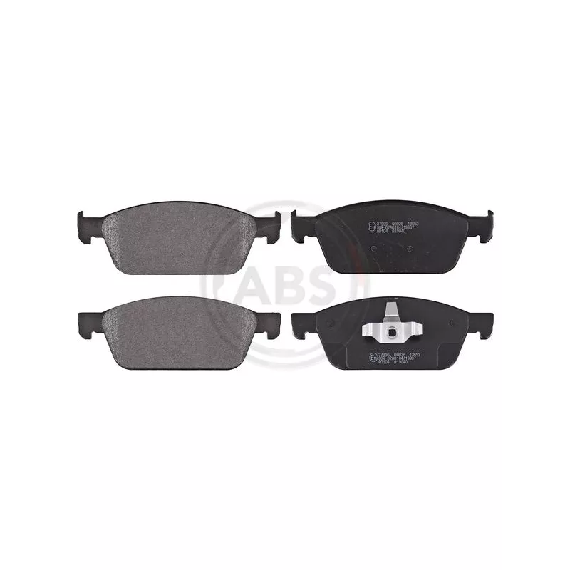 Jeu de 4 plaquettes de frein avant A.B.S. 37996