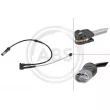 Contact d'avertissement, usure des plaquettes de frein A.B.S. 39401 - Visuel 1