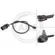 Contact d'avertissement, usure des plaquettes de frein A.B.S. 39402 - Visuel 1