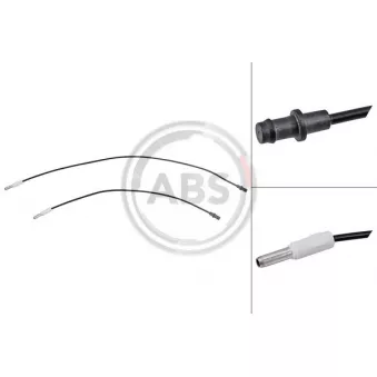 Contact d'avertissement, usure des plaquettes de frein A.B.S. 39437