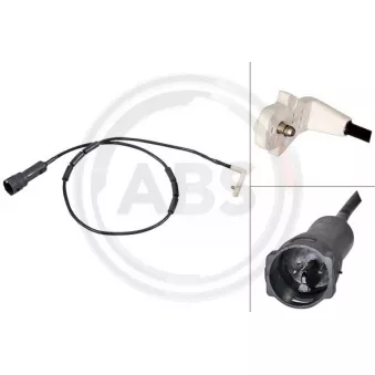 Contact d'avertissement, usure des plaquettes de frein A.B.S. 39524