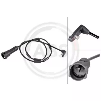 Contact d'avertissement, usure des plaquettes de frein A.B.S. 39558