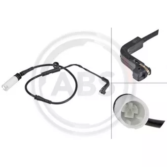 Contact d'avertissement, usure des plaquettes de frein A.B.S. 39602