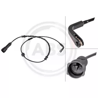 Contact d'avertissement, usure des plaquettes de frein A.B.S. 39605