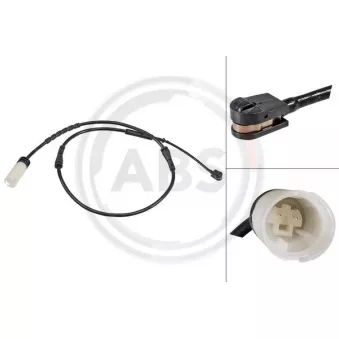 Contact d'avertissement, usure des plaquettes de frein A.B.S. 39698