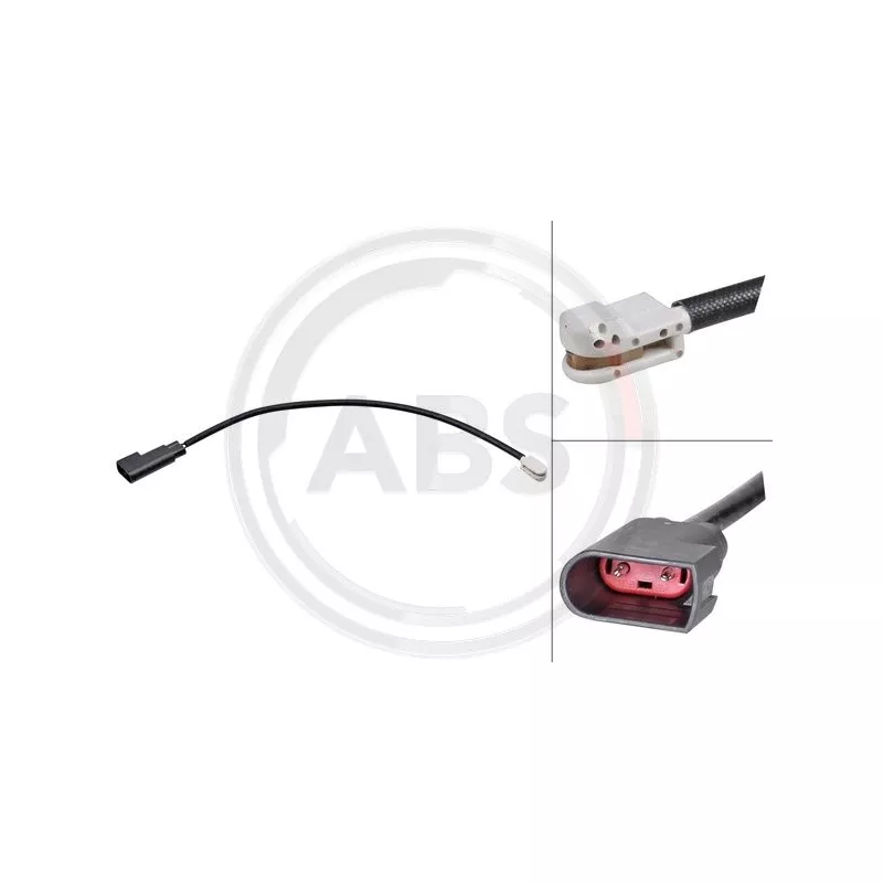 Contact d'avertissement, usure des plaquettes de frein A.B.S. 39770