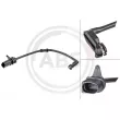 Contact d'avertissement, usure des plaquettes de frein A.B.S. 39796 - Visuel 1