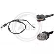 Contact d'avertissement, usure des plaquettes de frein A.B.S. 39905 - Visuel 1