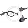 Contact d'avertissement, usure des plaquettes de frein A.B.S. 39922 - Visuel 1