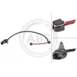 Contact d'avertissement, usure des plaquettes de frein A.B.S. 39949 - Visuel 1