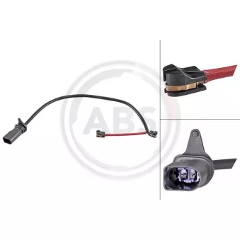 Contact d'avertissement, usure des plaquettes de frein A.B.S. 39952