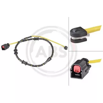 Contact d'avertissement, usure des plaquettes de frein A.B.S. 39959