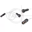 Contact d'avertissement, usure des plaquettes de frein A.B.S. 39963 - Visuel 1