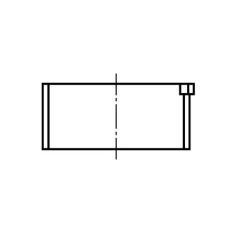 Kit de coussinets de bielle KOLBENSCHMIDT 77088618