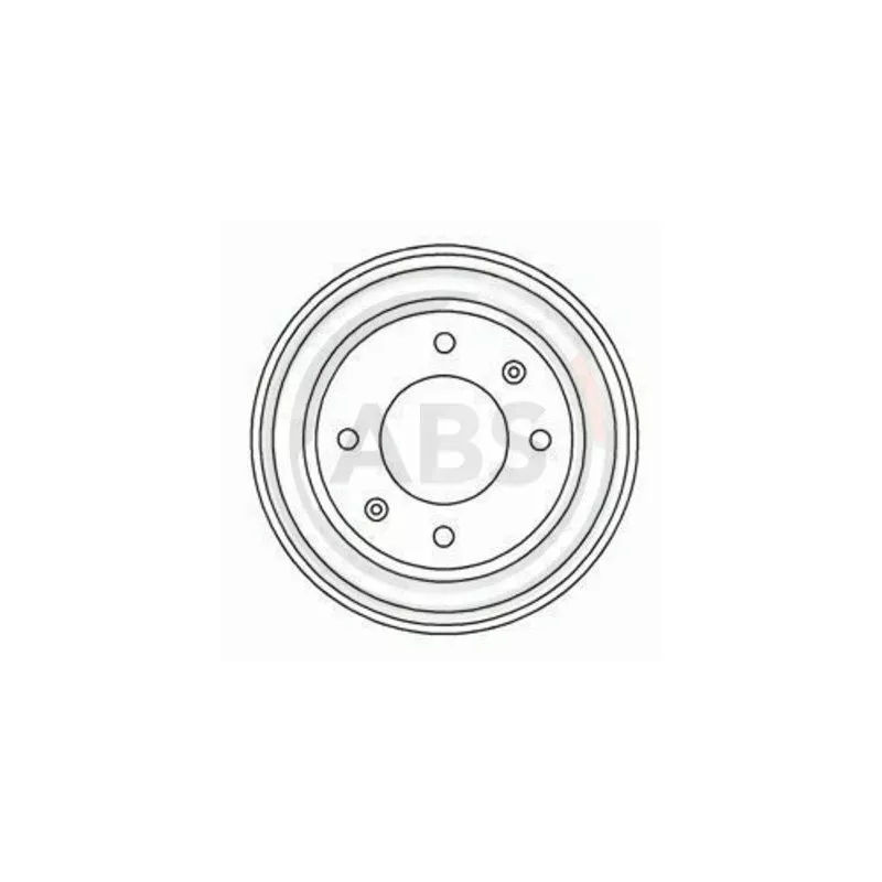 Tambour de frein A.B.S. 5253-S