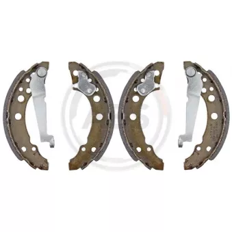 Jeu de mâchoires de frein A.B.S.