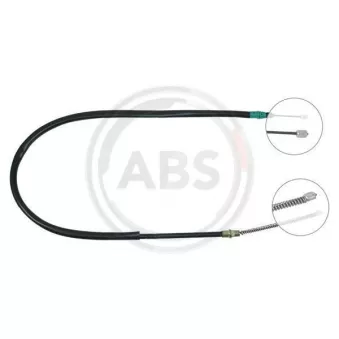 Tirette à câble, frein de stationnement A.B.S.