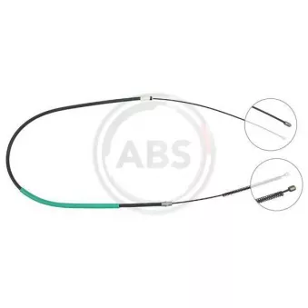 Tirette à câble, frein de stationnement A.B.S.