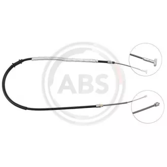 Tirette à câble, frein de stationnement A.B.S.
