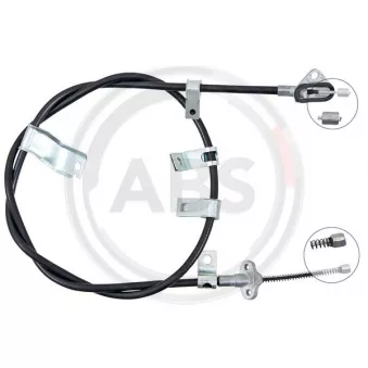 Tirette à câble, frein de stationnement A.B.S.