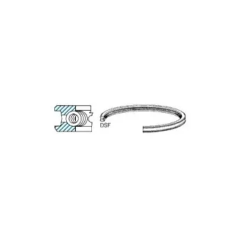 Segment de piston KOLBENSCHMIDT 86842