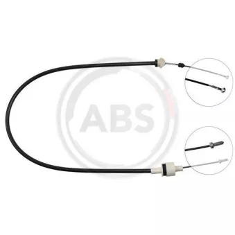 Tirette à câble, commande d'embrayage A.B.S.