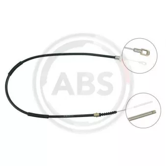 Tirette à câble, commande d'embrayage A.B.S. K22940