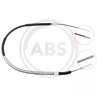Tirette à câble, commande d'embrayage A.B.S. K22990