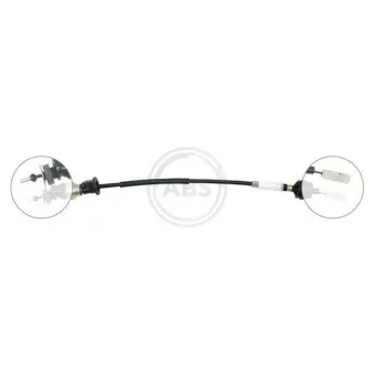 Tirette à câble, commande d'embrayage A.B.S. K25070