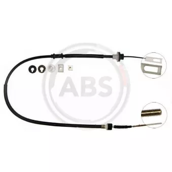 Tirette à câble, commande d'embrayage A.B.S. K25230