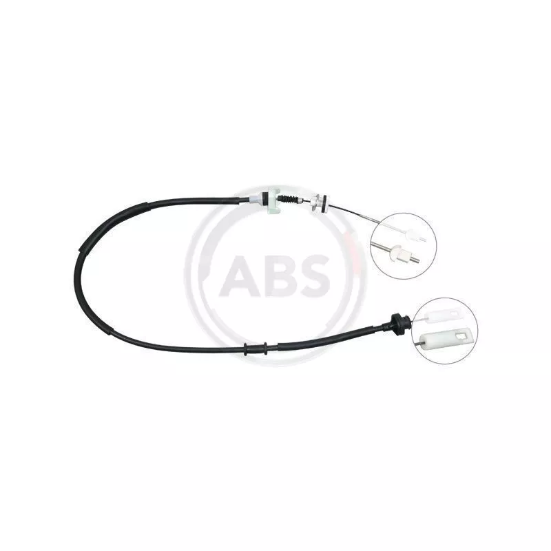 Tirette à câble, commande d'embrayage A.B.S. K25240