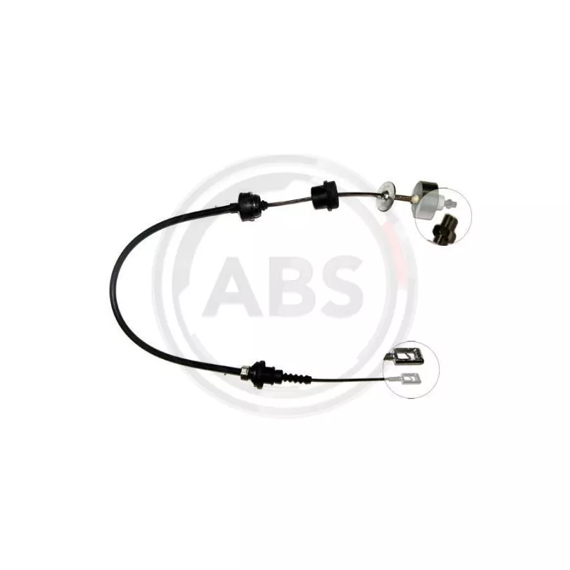 Tirette à câble, commande d'embrayage A.B.S. K25260