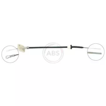 Tirette à câble, commande d'embrayage A.B.S. K25280