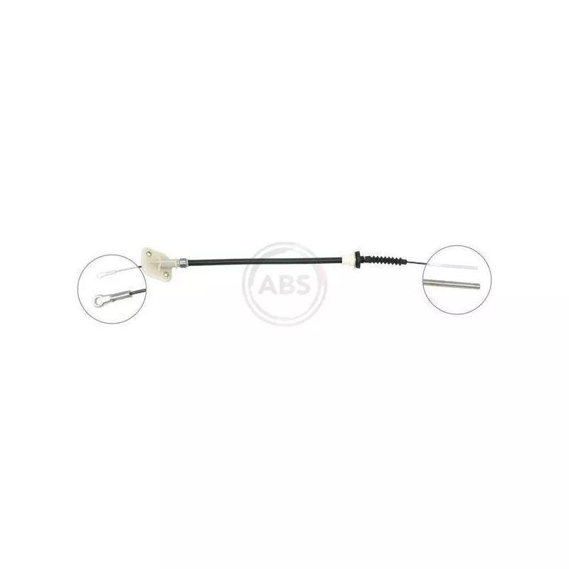 Tirette à câble, commande d'embrayage A.B.S. K25280