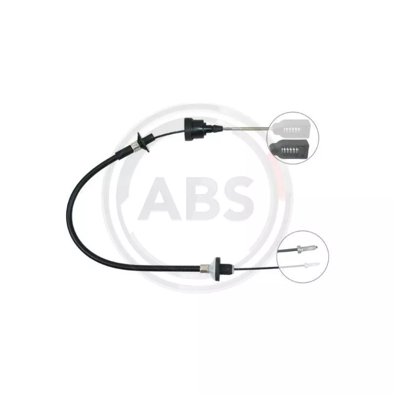 Tirette à câble, commande d'embrayage A.B.S. K25690