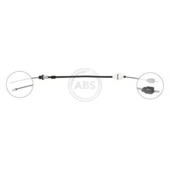 Tirette à câble, commande d'embrayage A.B.S. K25750