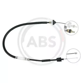 Tirette à câble, commande d'embrayage A.B.S.