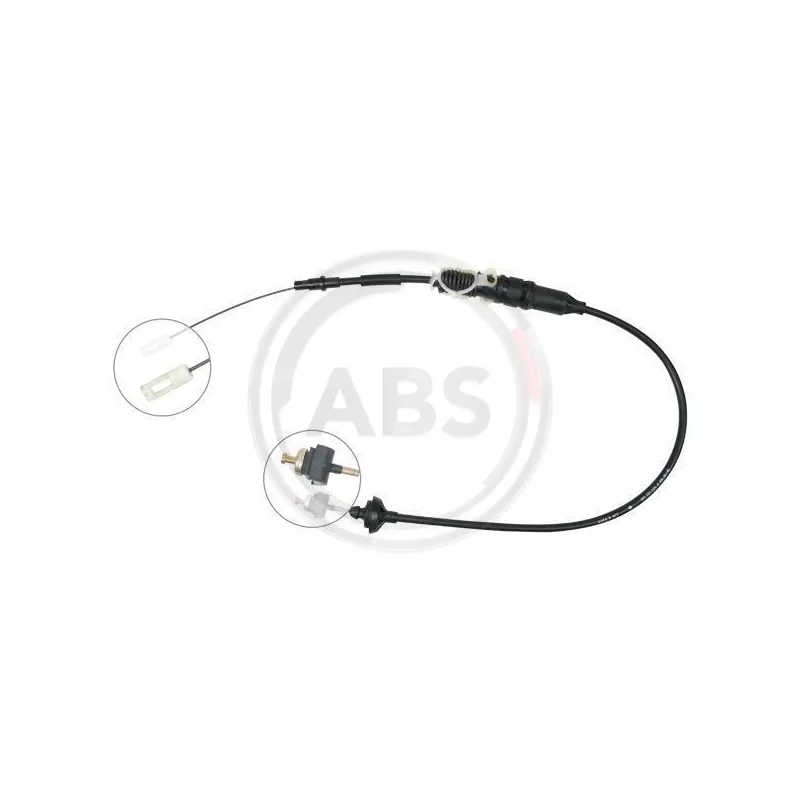 Tirette à câble, commande d'embrayage A.B.S. K26740