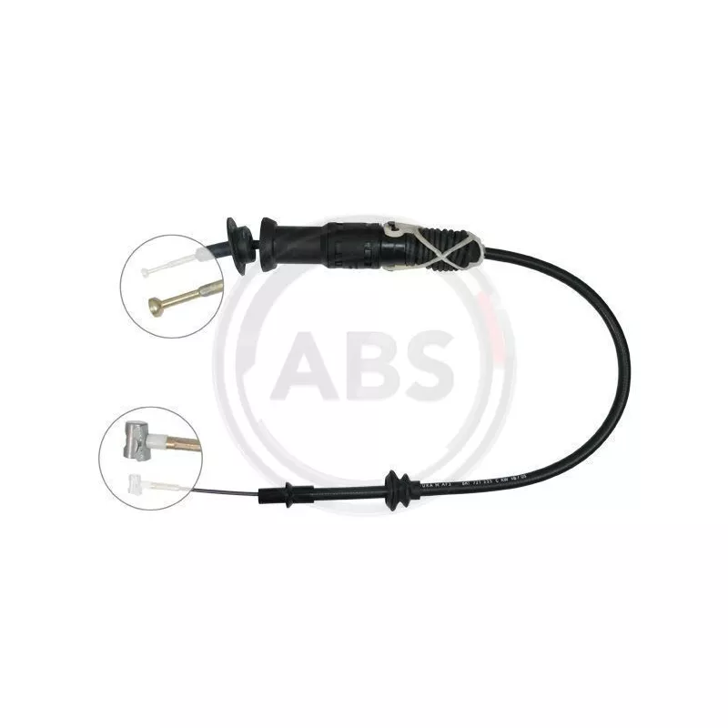 Tirette à câble, commande d'embrayage A.B.S. K26750