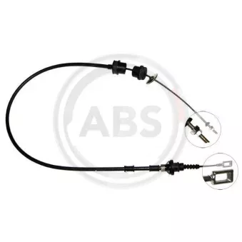 Tirette à câble, commande d'embrayage A.B.S. K26800