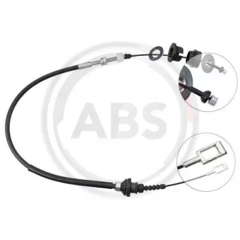Tirette à câble, commande d'embrayage A.B.S. K26940