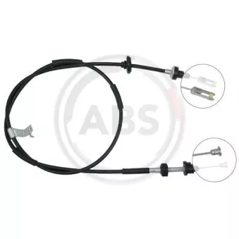 Tirette à câble, commande d'embrayage A.B.S. K27280