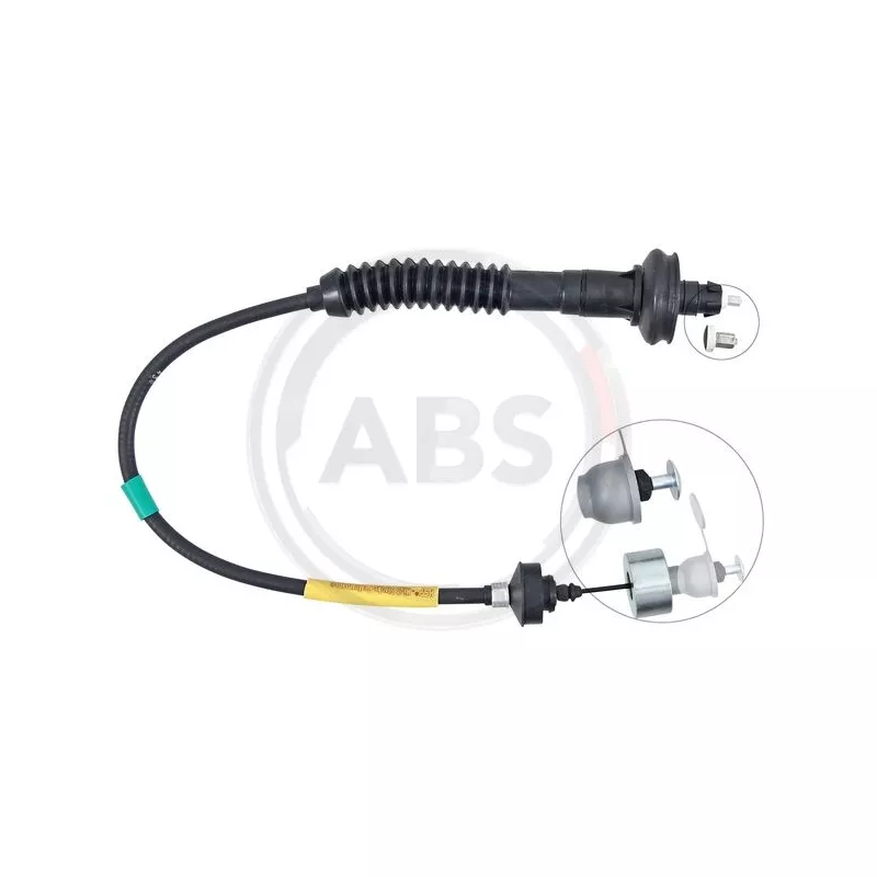 Tirette à câble, commande d'embrayage A.B.S. K27500