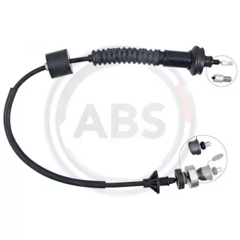 Tirette à câble, commande d'embrayage A.B.S. K27580